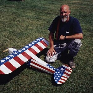 American Spirit working on the plane during September 2001 not knowing what color to  make it . then the towers fell, and I knew Exactly what Colors t