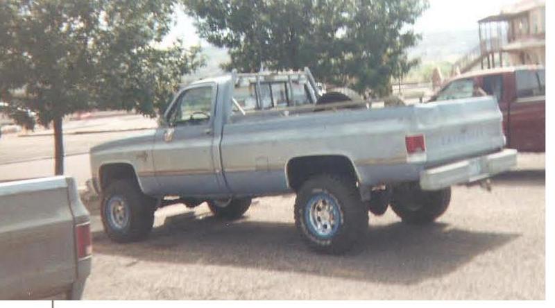 my 84 chevy with new finn wheels