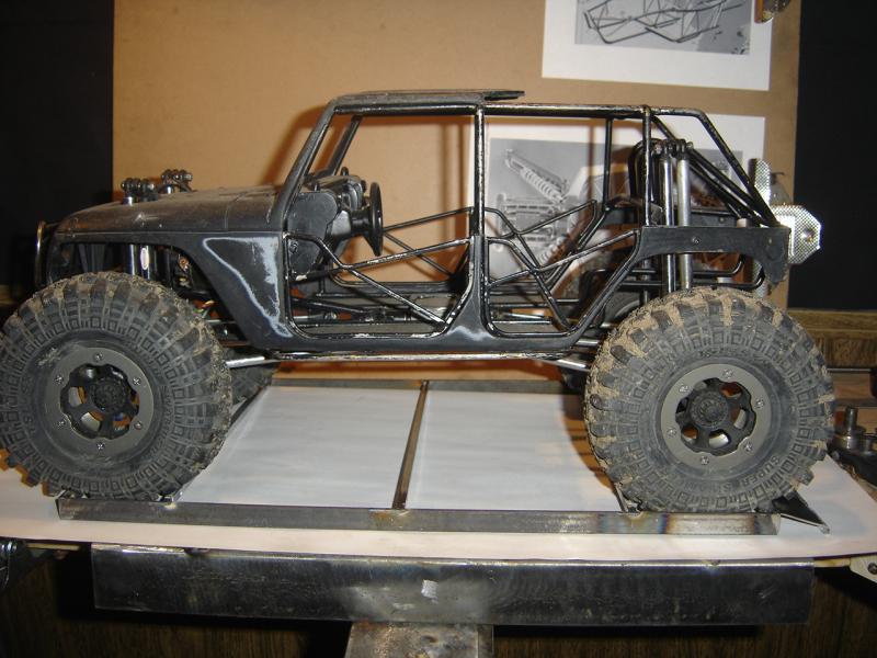 rc tilt car trailer 005